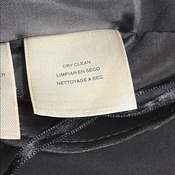 evan picone black bubble ruffle dress, size 10 - Picture 8 of 8